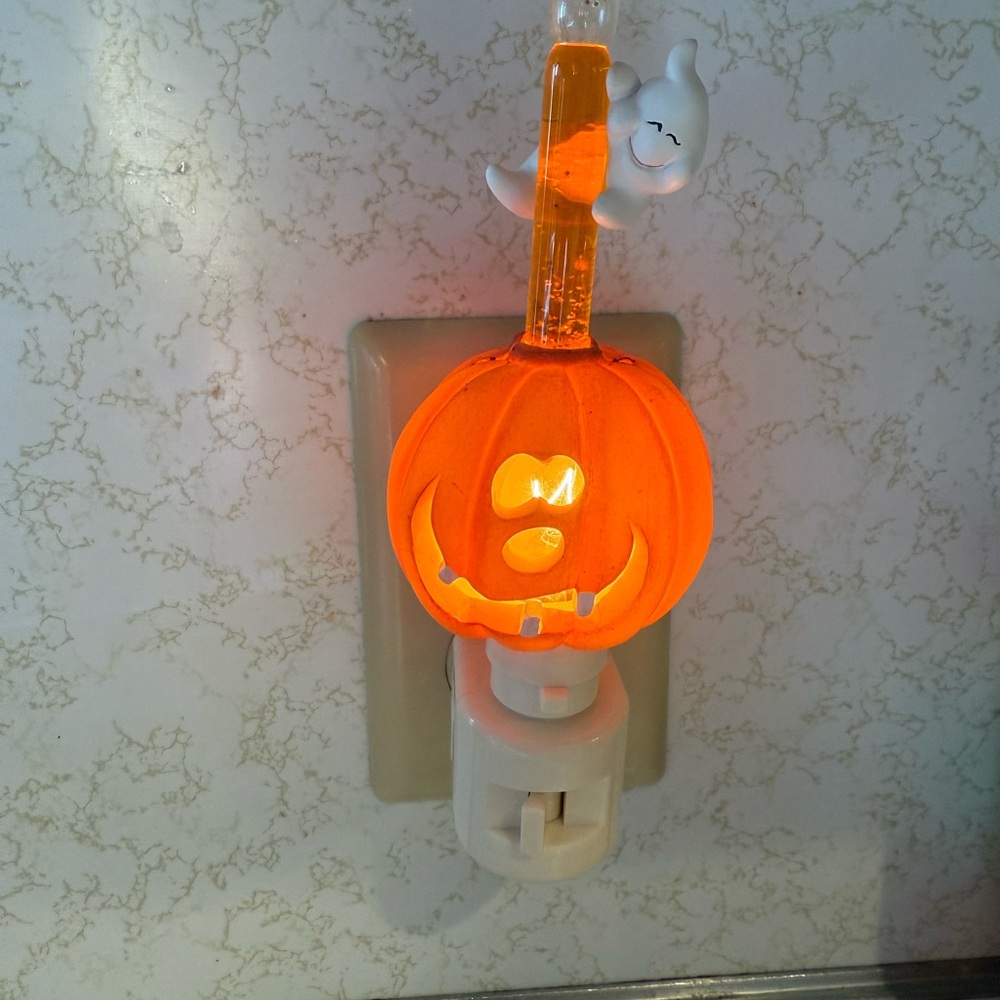 Halloween Pumpkin Night Light
